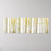 Gold- und Weißbuchtenwald Poster (Vorne)