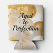 Gold und Weiße Ballons sind perfekt Dosenkühler (Rückseite)