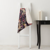 Gold und Weiße Drachen mit Kirschblüten Sherpadecke (Beispiel)