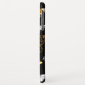 Gold und weiße Schmetterlinge Case-Mate iPhone Hülle (Hinten/Links)