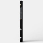 Gold und weiße Schmetterlinge Case-Mate iPhone Hülle (Rückseite / Links)