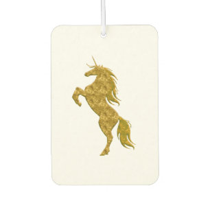 Gold Unicorn Autolufterfrischer