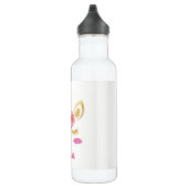 Gold Unicorn Face Edelstahlflasche (Rechts)