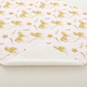 Gold Unicorns glauben Sherpadecke (3/4)