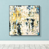 Gold unter Kies - Leinwand (Insitu (Holzboden))