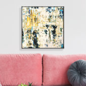 Gold unter Kies - Leinwand (Insitu (Wohnzimmer))