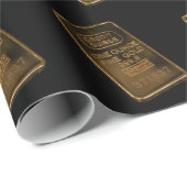Gold Unze Geschenkpapier (Rolleneckpunkt)