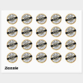 Gold Upsherin Personalisiert Stickers mit Namen (Blatt)