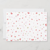 Gold Valentine Mini Sessions Fotografisches Foto Einladung (Rückseite)