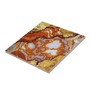 Gold Vein Agate Keramik Tile Fliese