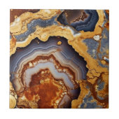 Gold Vein Agate Keramik Tile Fliese (Vorderseite)