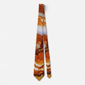 Gold Vein Agate Neck Tie Krawatte (Vorderseite)