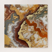 Gold Vein Agate Puzzle (Horizontal)