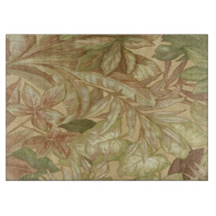 Gold verlässt Ausschnitt-Brett Schneidebrett