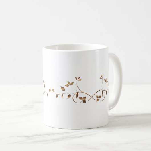 Gold verlässt Tasse (VorderseiteRechts)