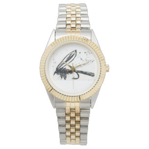 Gold versah das Ohr des Hasen für die bindene u. Armbanduhr
