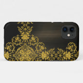 Gold Verziert Damask Case-Mate iPhone Hülle (Rückseite (Horizontal))