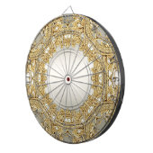 Gold Verziert Dartboard Dartscheibe (Vorderseite rechts)