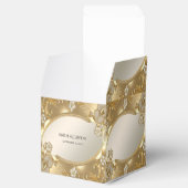 Gold Verziert Floral Fevor Box Geschenkschachtel (Geöffnet)