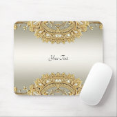Gold Verziert Mousepad (Mit Mouse)