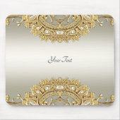 Gold Verziert Mousepad (Vorne)