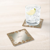 Gold Verziert Paper Untersetzer (Vor Ort)