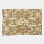 Gold Verzierte Küchentücher (Horizontal)