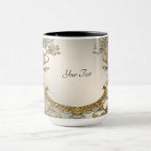 Gold Verzierte Tasse (Zentrum)