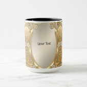 Gold Verzierte Tasse (Zentrum)