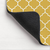 Gold-Vierblatt-Muster Mousepad (Ecke)