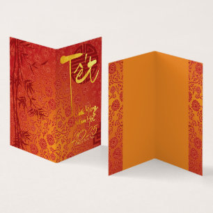 Gold Vietnamesisch Têt custom Year dekoriert FC