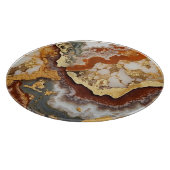 Gold Vin Agate Cutting Board Schneidebrett (Ecke)