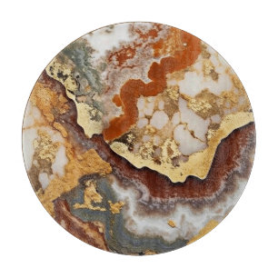 Gold Vin Agate Cutting Board Schneidebrett