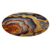 Gold Vin Agate Cutting Board Schneidebrett (Ecke)