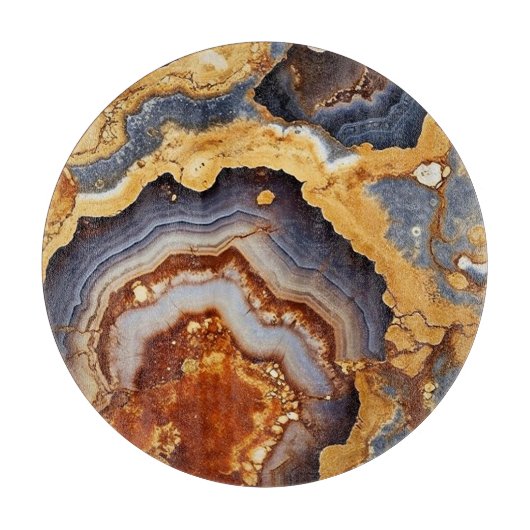 Gold Vin Agate Cutting Board Schneidebrett (Vorderseite)