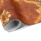 Gold Vin Agate Wrapping Paper Geschenkpapier (Rolleneckpunkt)