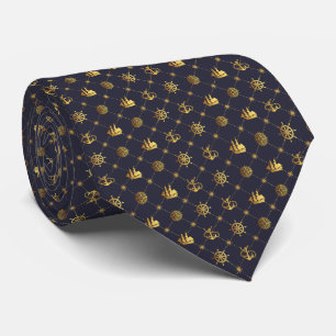 Gold Vintag Sailor Krawatte