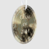 Gold Vinyl Record Class of Ornament (Vorderseite)