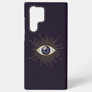 Gold & Violet Mystic Evil Eye Nazar Mati Samsung Galaxy Hülle