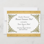 Gold-VIP-Einladung Einladung (Rückseite)