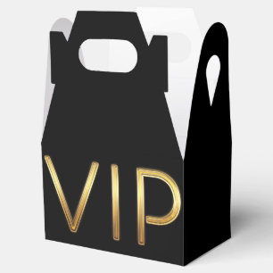 Gold VIP schwarz (jede Farbe) Geburtstagsparty Gef Geschenkschachtel