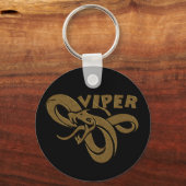 GOLD VIPER SCHLÜSSELANHÄNGER (Vorderseite)