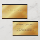 Gold Visitenkarte (Vorne/Hinten)