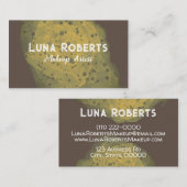 Gold-Visitenkarte Visitenkarte (Vorne/Hinten)