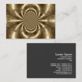 Gold Vortex Visitenkarte (Vorne/Hinten)