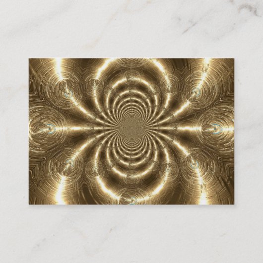 Gold Vortex Visitenkarte (Vorderseite)