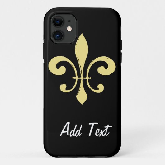 Gold-Washout-Lilie Case-Mate iPhone Hülle (Rückseite)