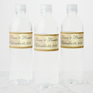 GOLD WASSER ETIKETT
