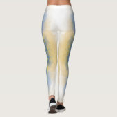 Gold & Wasser Leggings (Rückseite)