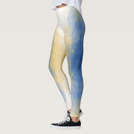Gold & Wasser Leggings (Links)